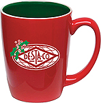 4778-Green  Holiday Mug