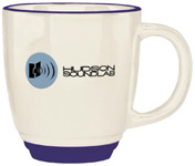 753-14 oz. Blue Diplomat Mug