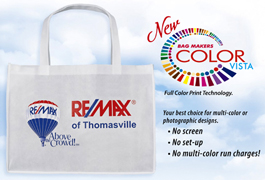 Tote Bags With 4 Color Process Imprint